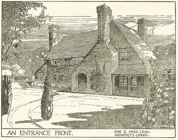 Entrance Front Proposal, Woldsea