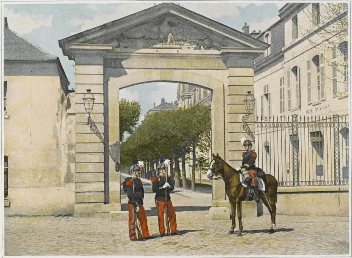 Framed Print : Entrance to Saint-Cyr Framed Print : Entrance to Saint-Cyr
