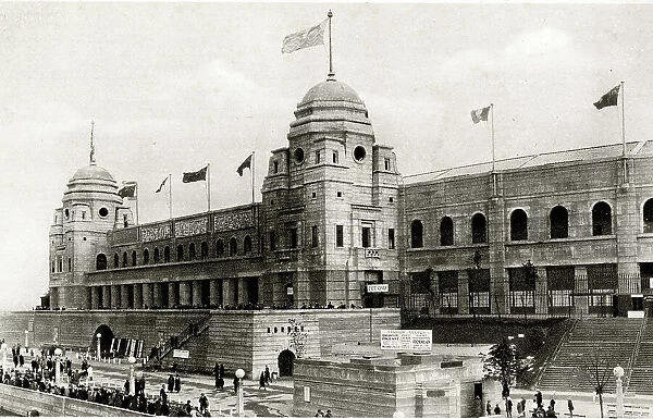 Entrance to Stadium, British Empire Exhibition, Wembley