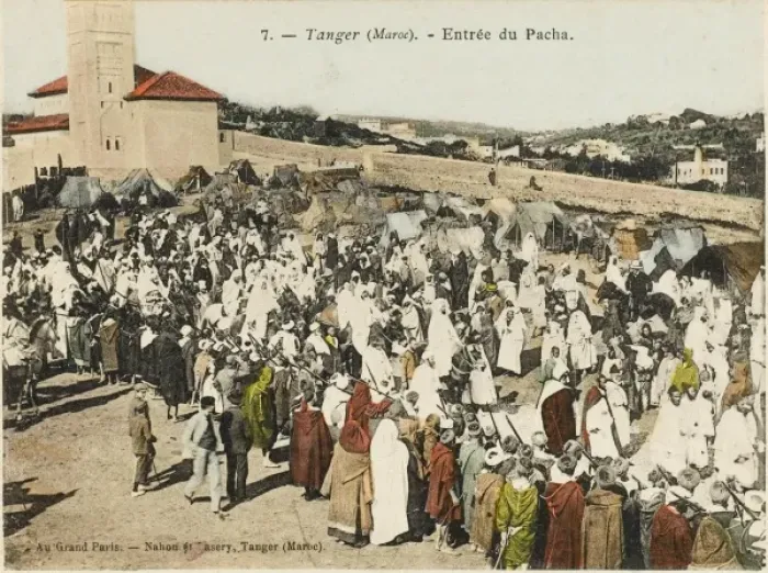 Framed Print : Entry of the Pacha into Tangiers, Morocco Framed Print : Entry of the Pacha into Tangiers, Morocco