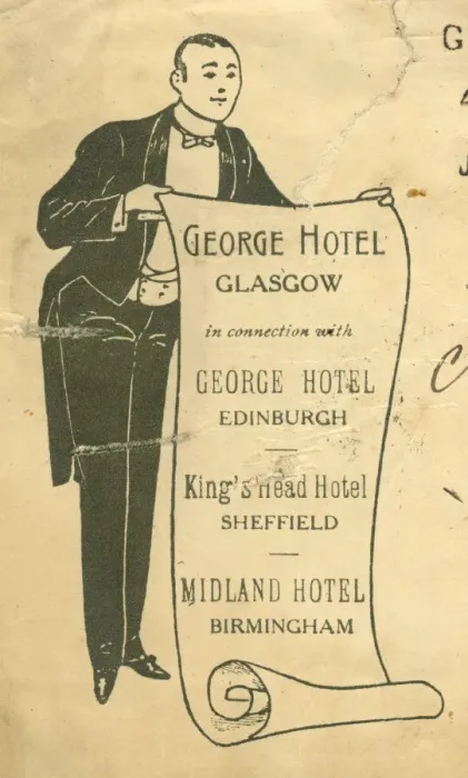 Framed Print : Envelope design, Hotels in Scotland and the UK Framed Print : Envelope design, Hotels in Scotland and the UK