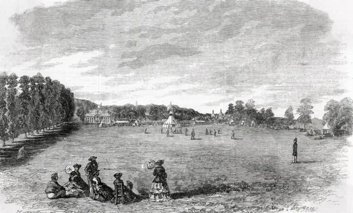Framed Print : The Enville cricket-ground Framed Print : The Enville cricket-ground