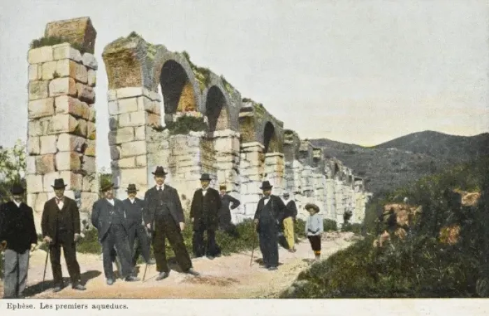 Framed Print : Ephesus - Turkey - Remains of the Aqueduct Framed Print : Ephesus - Turkey - Remains of the Aqueduct