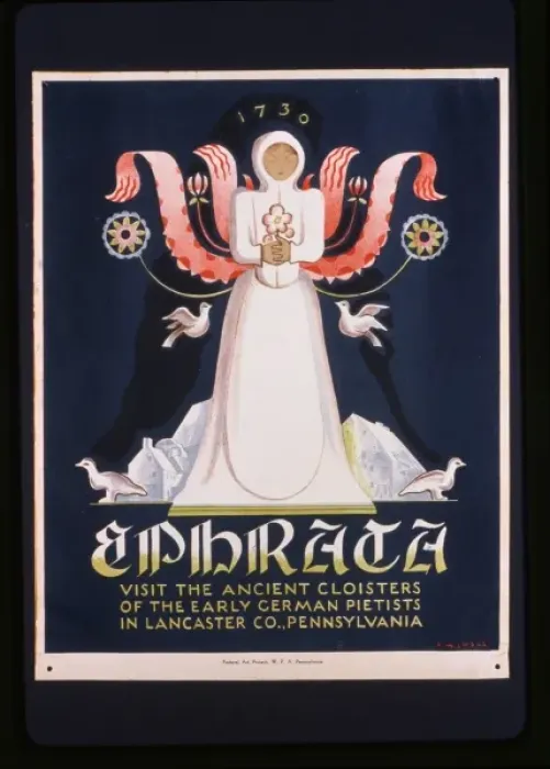 Framed Print : Ephrata Visit the ancient cloisters of the early German piet Framed Print : Ephrata Visit the ancient cloisters of the early German piet