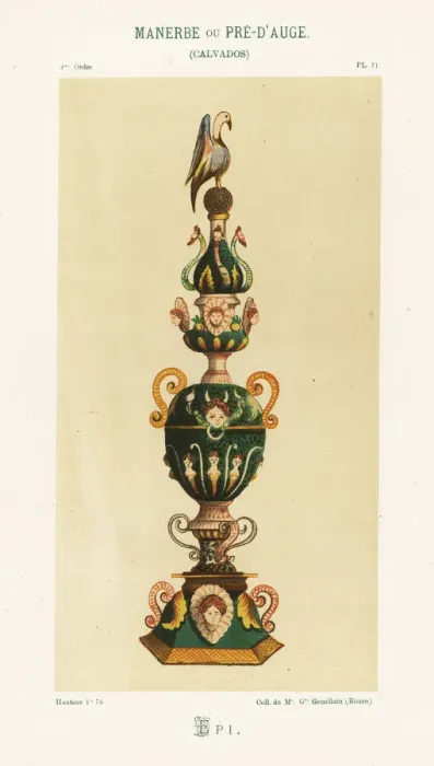 Framed Print : Epi de faitage from Manerbe or Pre-d Auge, Calvados Framed Print : Epi de faitage from Manerbe or Pre-d Auge, Calvados