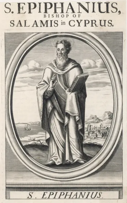Framed Print : Epiphanius of Salamis Framed Print : Epiphanius of Salamis