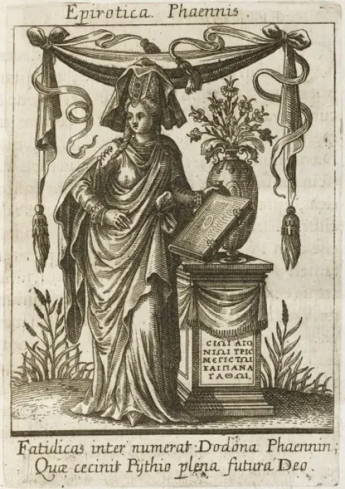 Framed Print : Epirotic Sibyl Framed Print : Epirotic Sibyl