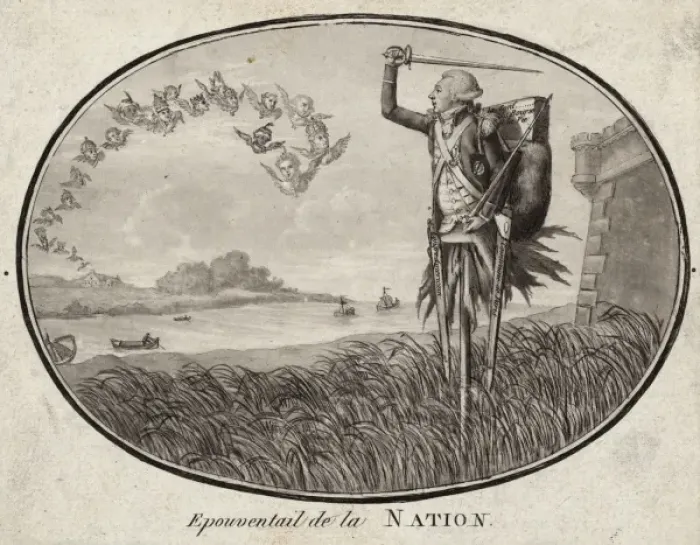 Framed Print : Epouventail de la nation Framed Print : Epouventail de la nation
