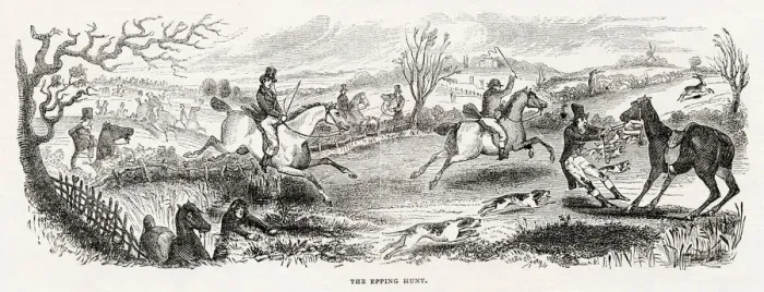 Framed Print : The Epping Hunt Framed Print : The Epping Hunt