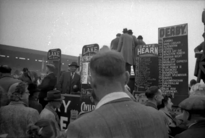 Framed Print : Epsom Derby - 1954 Framed Print : Epsom Derby - 1954