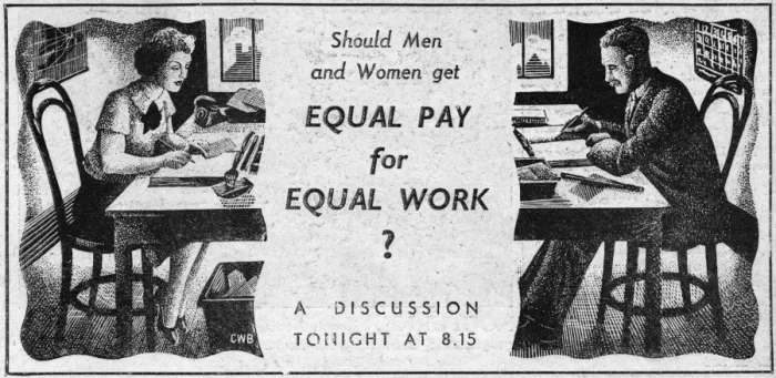 Framed Print : Equal Pay for Equal Work Framed Print : Equal Pay for Equal Work