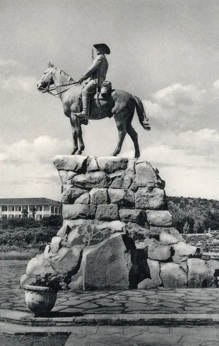 Framed Print : Equestrian monument, Windhoek, south west Africa Framed Print : Equestrian monument, Windhoek, south west Africa