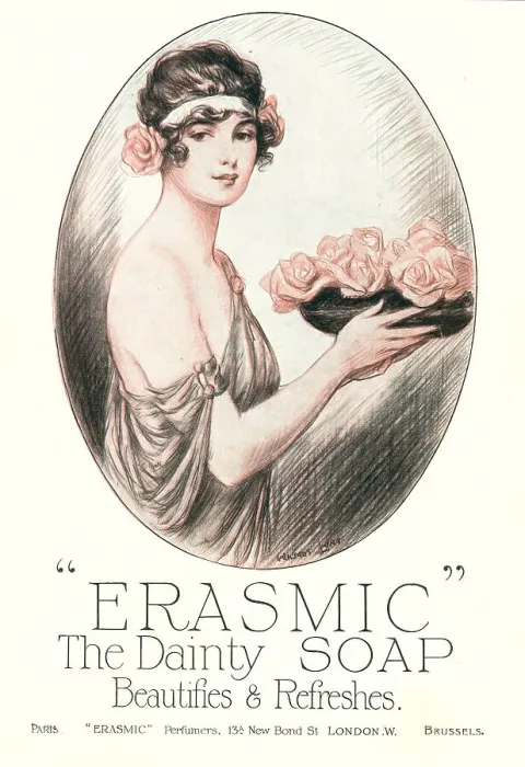 Framed Print : Erasmic Advertisement Framed Print : Erasmic Advertisement