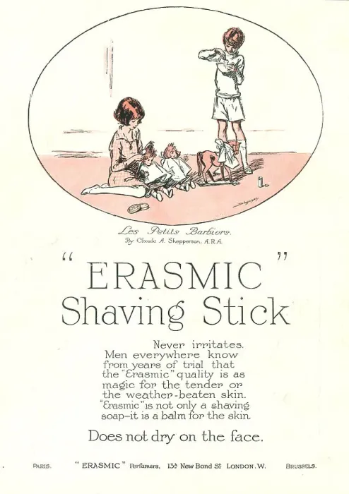 Framed Print : Erasmic Advertisement Framed Print : Erasmic Advertisement