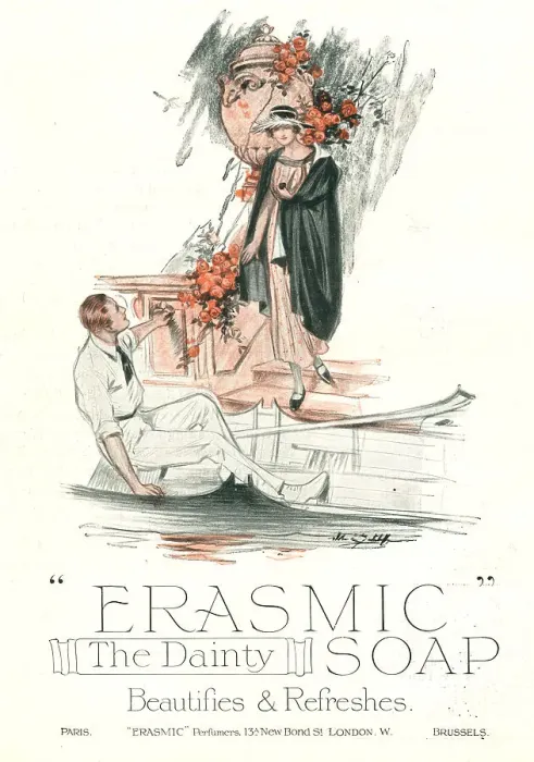 Framed Print : Erasmic Advertisement Framed Print : Erasmic Advertisement