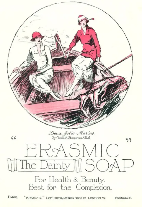 Framed Print : Erasmic Advertisement Framed Print : Erasmic Advertisement