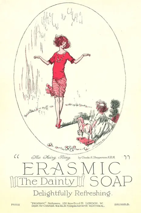 Framed Print : Erasmic Advertisement Framed Print : Erasmic Advertisement