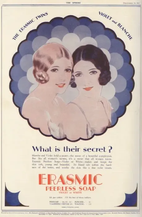 Framed Print : Erasmic advertisement