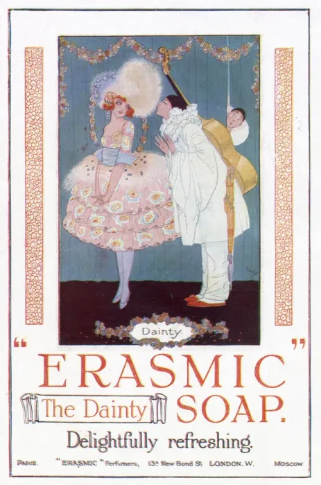 Framed Print : Erasmic Soap - delightfully refreshing Date: 1919 Framed Print : Erasmic Soap - delightfully refreshing Date: 1919