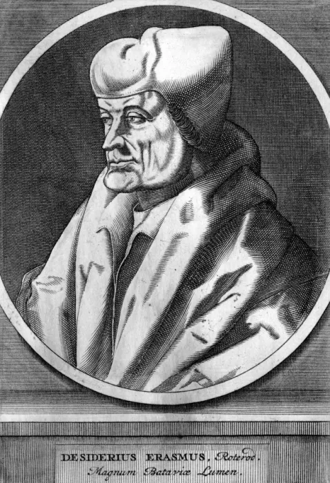 Framed Print : Erasmus / Oval / Anon Framed Print : Erasmus / Oval / Anon