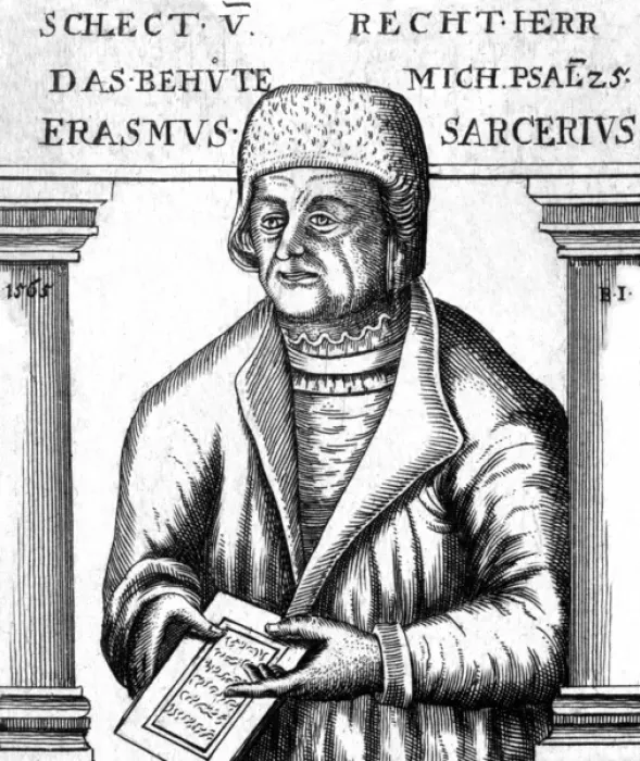 Framed Print : Erasmus Sarcerius 3