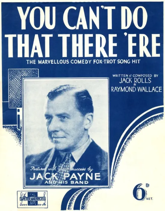 Framed Print : You cant do that there ere - Music Sheet Cover Framed Print : You cant do that there ere - Music Sheet Cover