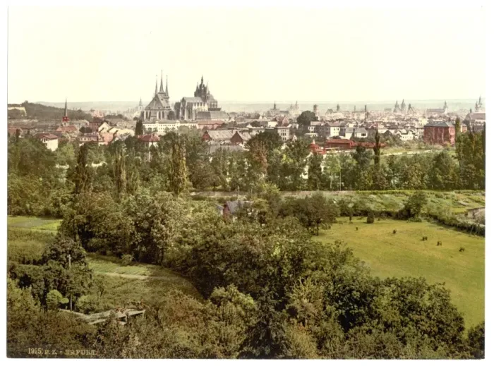 Framed Print : Erfurt, Thuringia, Germany Framed Print : Erfurt, Thuringia, Germany