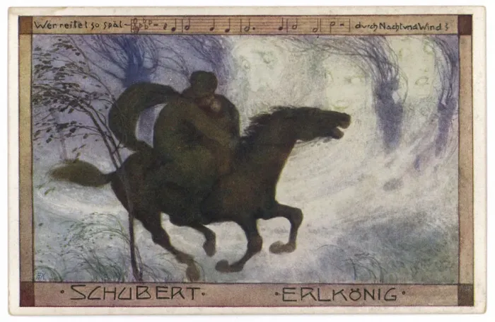 Framed Print : ERLKONIG. Erlkonig (Goethe) Framed Print : ERLKONIG. Erlkonig (Goethe)