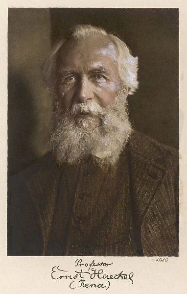 Ernst Haeckel Age 75