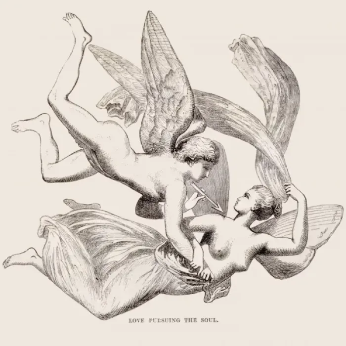 Framed Print : Eros and Psyche Framed Print : Eros and Psyche