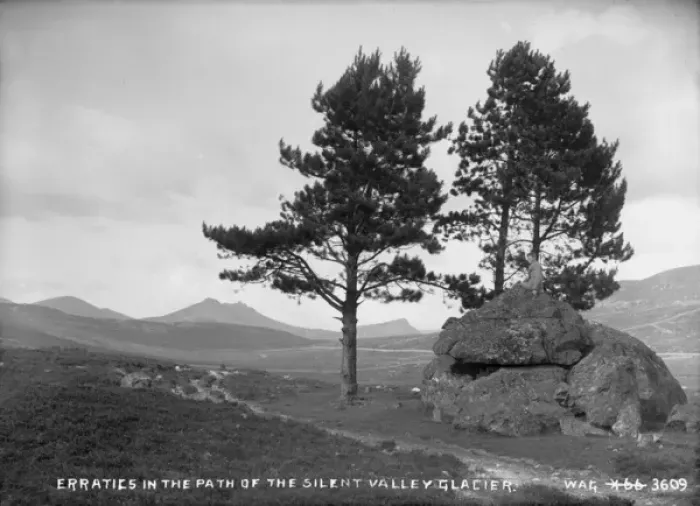 Framed Print : Erratics in the Path of the Silent Valley Glacier Framed Print : Erratics in the Path of the Silent Valley Glacier