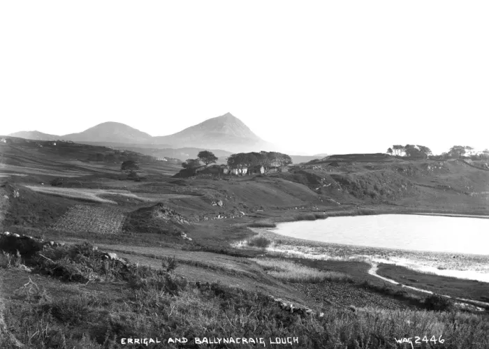 Framed Print : Errigal and Ballynacraig Lough Framed Print : Errigal and Ballynacraig Lough