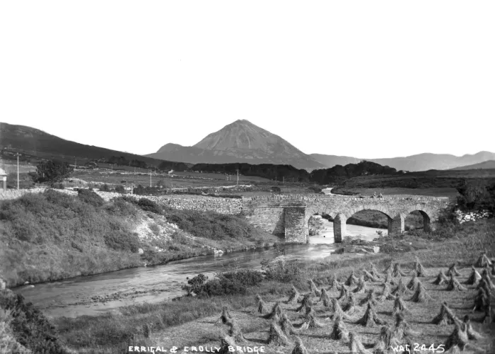 Framed Print : Errigal and Crolly Bridge Framed Print : Errigal and Crolly Bridge