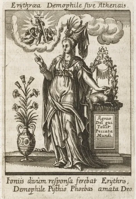 Framed Print : Erythraean Sibyl Framed Print : Erythraean Sibyl
