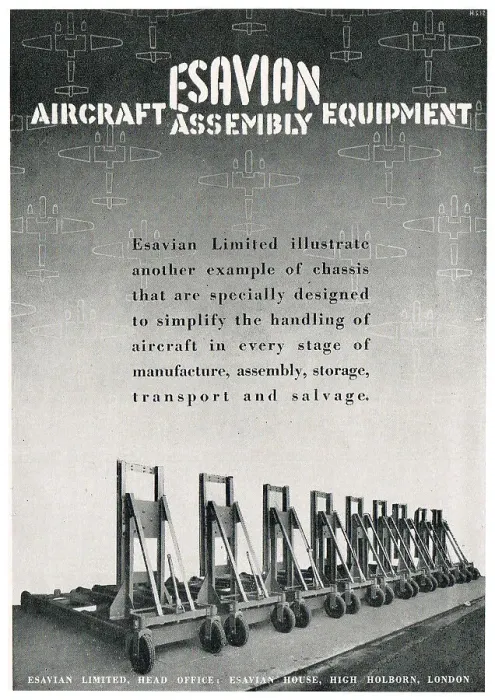 Framed Print : Esavian Aircraft Assembly Equipment Framed Print : Esavian Aircraft Assembly Equipment