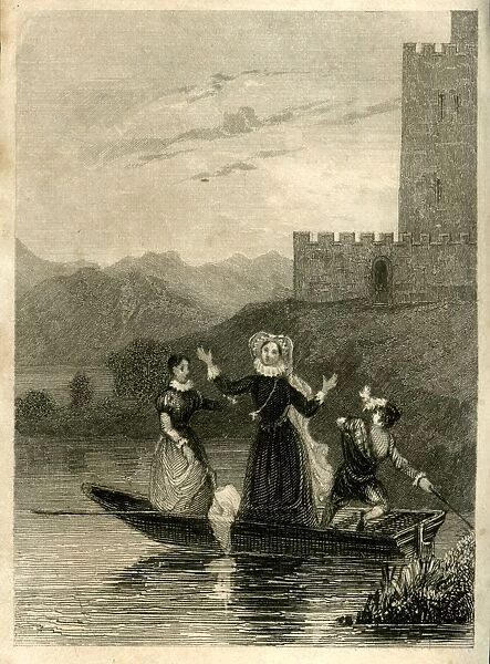 Escape of Mary Queen of Scots from Loch Leven Castle