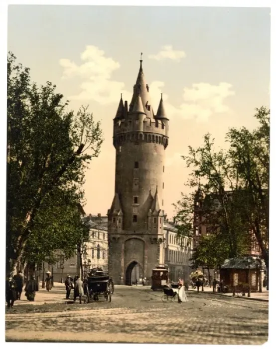 Framed Print : Eschenheimer Gate, Frankfort on Main (i. e. Frankfurt am Main Framed Print : Eschenheimer Gate, Frankfort on Main (i. e. Frankfurt am Main