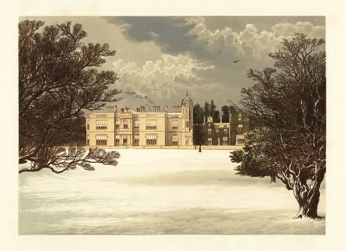 Framed Print : Eshton Hall, Yorkshire, England Framed Print : Eshton Hall, Yorkshire, England
