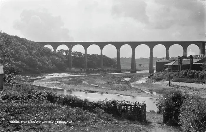 Framed Print : The Esk at Whitby Framed Print : The Esk at Whitby