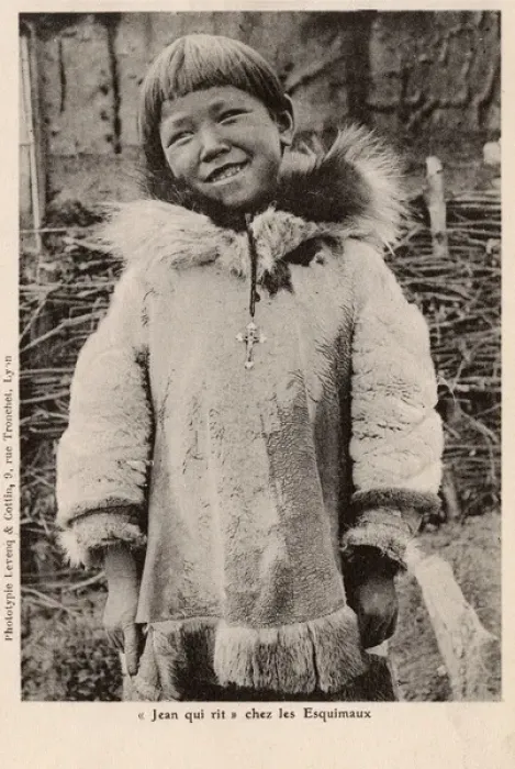 Framed Print : Eskimo Christian converts of the Arctic Ocean region