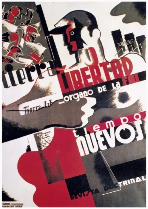 Framed Print : Espas. XX). Tierra y Libertad (Land Framed Print : Espas. XX). Tierra y Libertad (Land