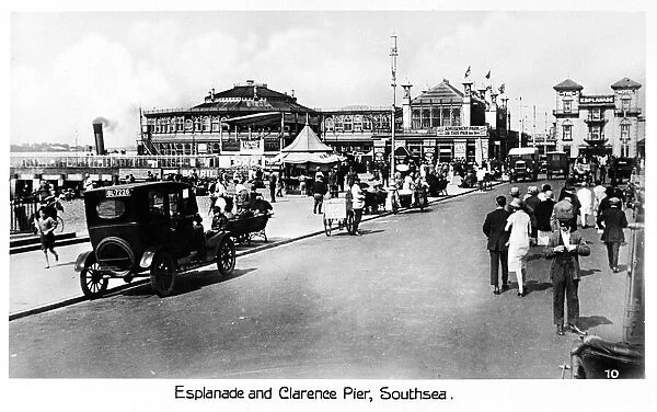 Esplanade and Clarence Pier, Southsea, Portsmouth, Hampshire