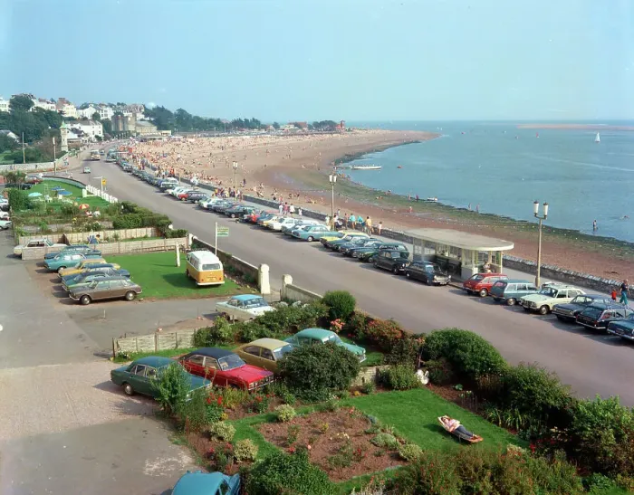 Framed Print : The Esplanade, Exmouth Framed Print : The Esplanade, Exmouth