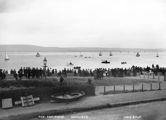 Framed Print : The Esplanade, Holywood Framed Print : The Esplanade, Holywood