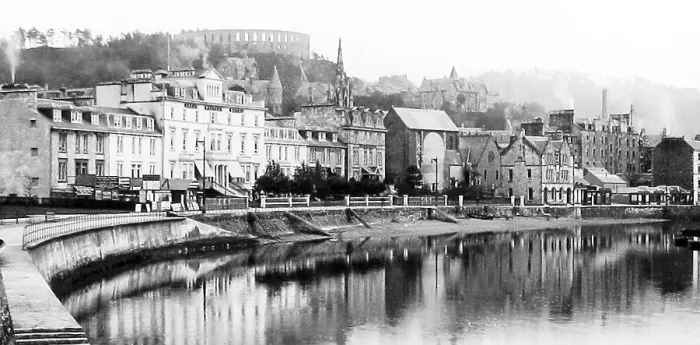 Framed Print : The Esplanade Oban Victorian period Framed Print : The Esplanade Oban Victorian period