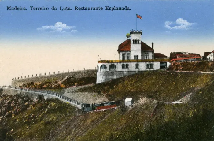 Framed Print : Esplanade Restaurant, Funchal, Madeira Framed Print : Esplanade Restaurant, Funchal, Madeira