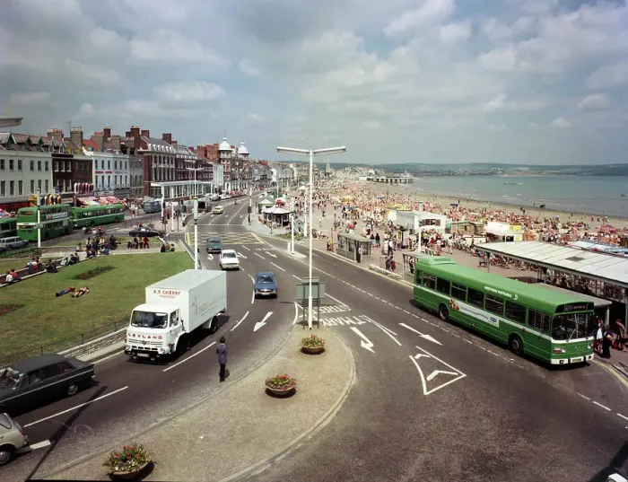 Framed Print : The esplanade, Weymouth Framed Print : The esplanade, Weymouth