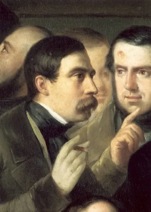 Framed Print : ESQUIVEL Y SUAREZ DE URBINA, Antonio Mar&#xd860(1806-1857)