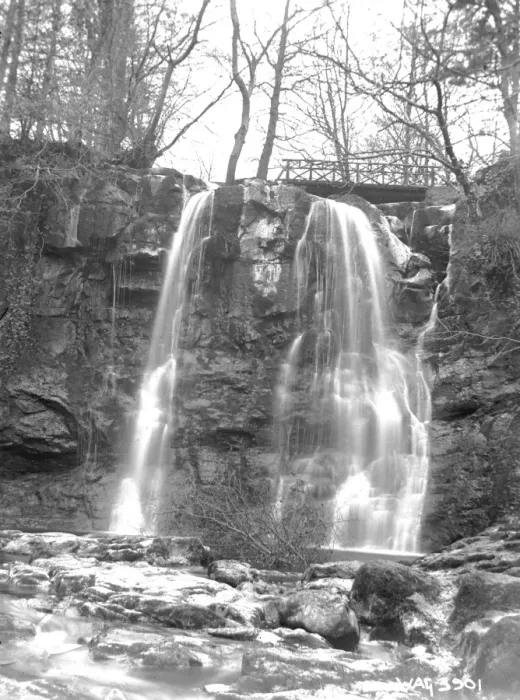 Framed Print : The Ess-na-Crub waterfall, Glenariff Framed Print : The Ess-na-Crub waterfall, Glenariff