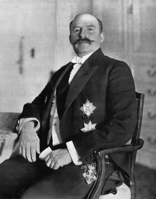 Framed Print : Essad Pasha, President of the government of Albania Framed Print : Essad Pasha, President of the government of Albania
